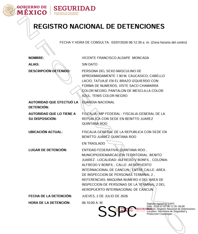 EN EL AEROPUERTO DE CANCÚN: Detienen al tesorero del Ayuntamiento de Tulum 1 image 3
