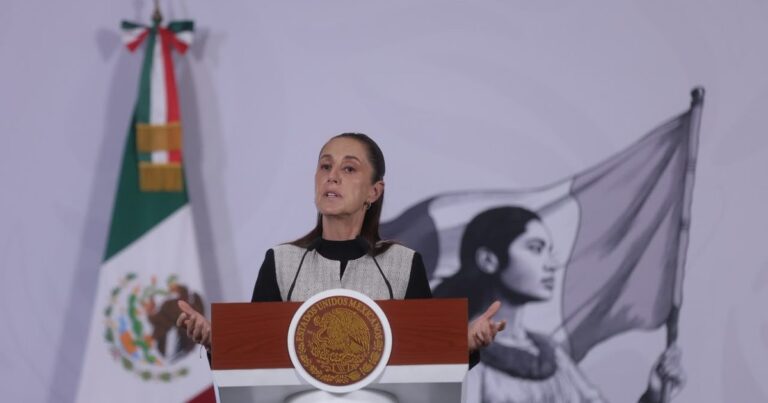 Sheinbaum señala financiamiento irregular tras toma de Canal Once