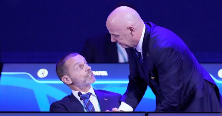 UEFA amenaza con acciones legales contra la FIFA por el plan FFE
