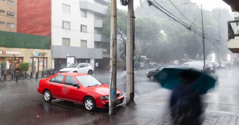 México enfrenta lluvias intensas y calor extremo del 10 al 13 de agosto