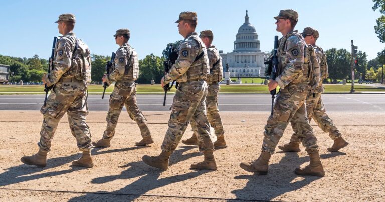 Washington ante la prolongación de la Guardia Nacional hasta 2029