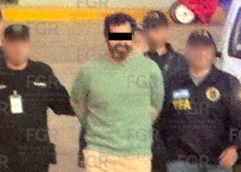Fernando Farías Laguna ingresa al penal del Altiplano tras su llegada a México