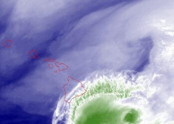 Moke castiga la Isla Grande de Hawái tras el paso destructivo de Lala
