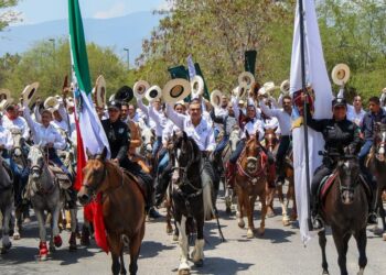Tamaulipas moviliza a dos mil cabalgantes en respaldo a la soberanía nacional