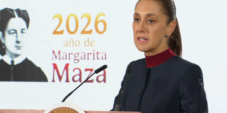 Claudia Sheinbaum califica de injerencia la cancelación de la visa a López Beltrán