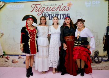 Realizan el Desayuno de Trigueñas y Piratas en Isla Mujeres