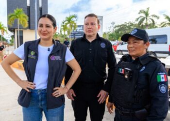 Refuerzan estrategia de seguridad y prevención en Playa del Carmen
