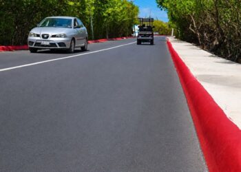 ISLA MUJERES: Lista la pavimentación de la carretera Sac Bajo