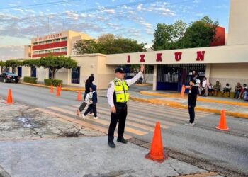REGRESO A CLASES: Desplegarán 60 agentes y 16 patrullas de Tránsito en Cancún