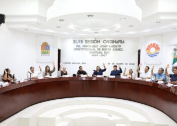 RECORTAN 351 MDP: Modifica cabildo de Benito Juárez Programa de Inversión Anual