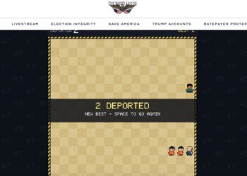 La Casa Blanca lanza videojuegos con políticas migratorias de Trump