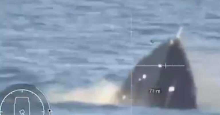Ucrania ejecuta la primera confrontación naval entre drones en el mar Negro