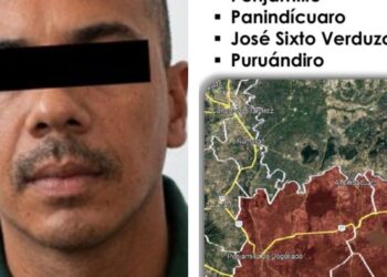 Capturan en Michoacán a operador clave del CJNG tras operativo federal