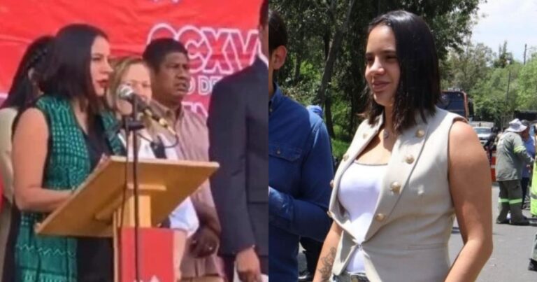 Circe Camacho enfrenta abucheos en Xochimilco tras llegar tarde al desfile