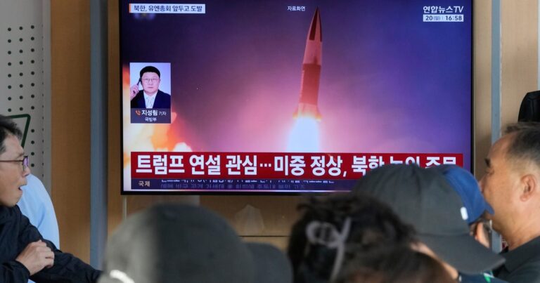 Corea del Norte lanza misiles balísticos y desafía la estrategia diplomática de Trump