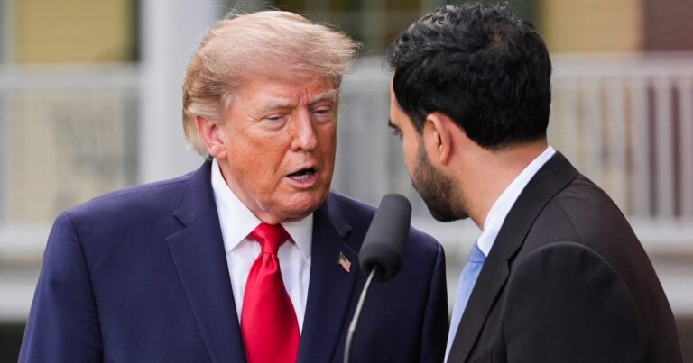 Trump redobla ofensiva verbal por reporte de municiones contra Irán