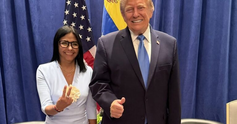Delcy Rodríguez libera a decenas de presos tras encuentro con Donald Trump