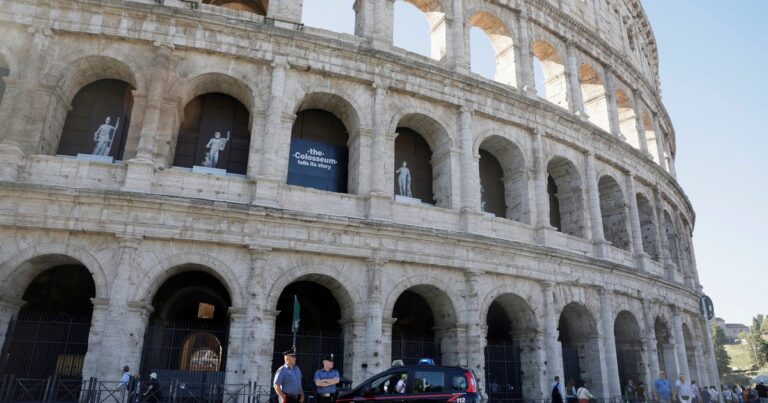 El coliseo de Roma cierra repentinamente tras el fallecimiento de un operario
