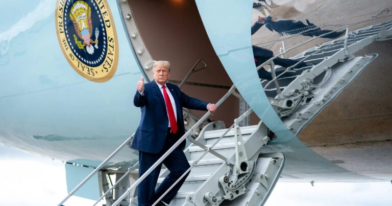 La Casa Blanca bloquea el acceso de CNN al Air Force One en plena disputa