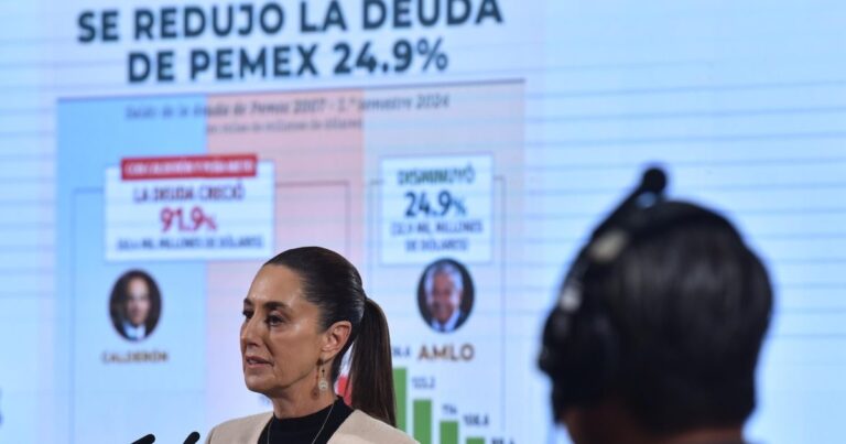 Gobierno de Sheinbaum difiere el pasivo de Pemex hacia 2033