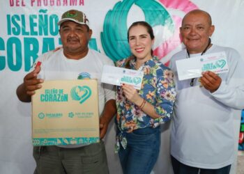 “ISLEÑO DE CORAZÓN”: Entrega Atenea primeros apoyos de nuevo programa