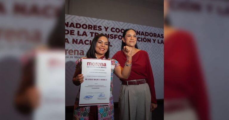 Beatriz Mojica asume la coordinación estatal de Morena en Guerrero rumbo a 2027