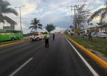 HUYE EL RESPONSABLE: Muere atropellado un peatón en bulevar Colosio