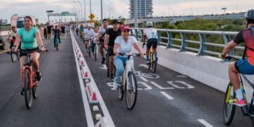 “PUENTEANDO NICHUPTÉ”: Más de 3 mil 500 participan en tercera jornada recreativa
