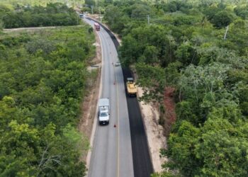 REPORTA SICT: Avance del 44% en rehabilitación de la Kantunilkín-Chiquilá