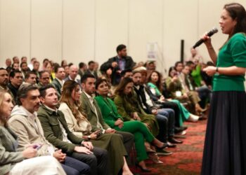 EN CDMX: Asiste Renán Sánchez a asamblea nacional del PVEM