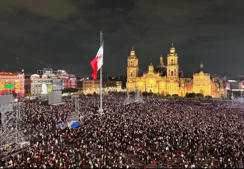 SOBERANÍA NACIONAL: Sheinbaum da segundo Grito y proclama un México “libre, independiente y soberano” 1 SHEINBAUM3
