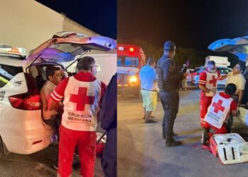 HAY 3 DETENIDOS: Agreden y roban a taxista en zona costera de Tulum (VIDEO)