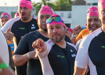 TRIATLÓN INTERNACIONAL: Ironman 70.3 reúne a 2 mil 500 atletas de 50 países en Cozumel