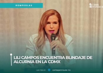 | ROMPEOLAS | Lili Campos encuentra blindaje de alcurnia en la CDMX