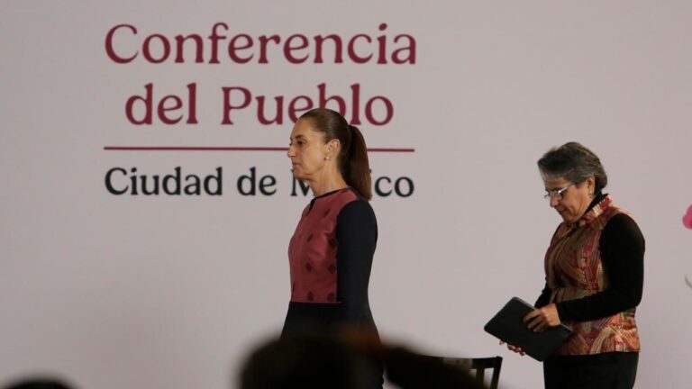Sheinbaum defiende estrategia de deuda nacional: menor nivel OCDE y obras clave