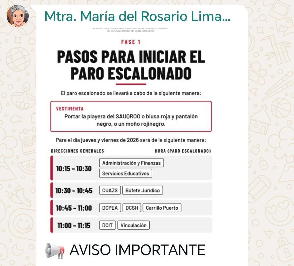 | LA ÚLTIMA PALABRA | Estallan paros en la Uqroo 1 05b6aa99 427b 4346 a8ea b44f4b575727