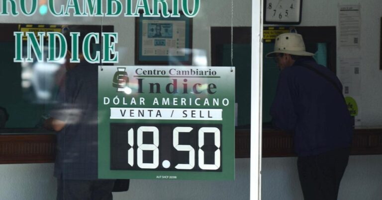 Banco Base reporta apreciación del peso y pérdida semanal