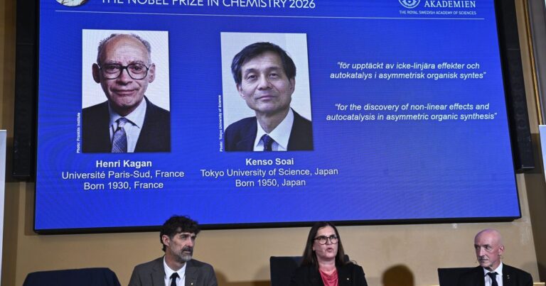 Henri B. Kagan y Kenso Soai ganan el Nobel de Química por quiralidad