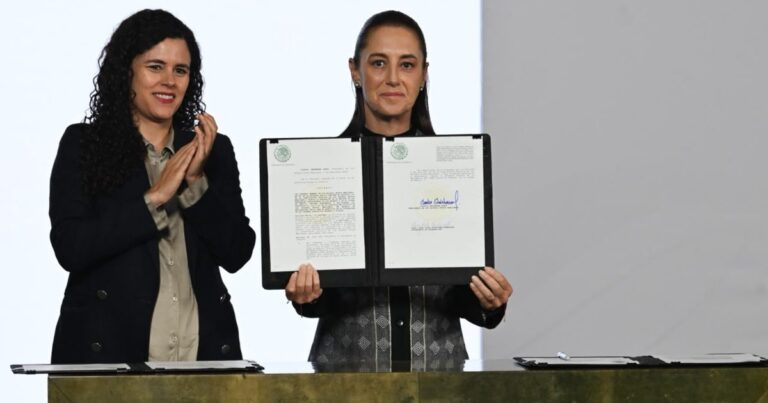 Claudia Sheinbaum promulga decreto que exige exclusividad nacional para aspirantes presidenciales