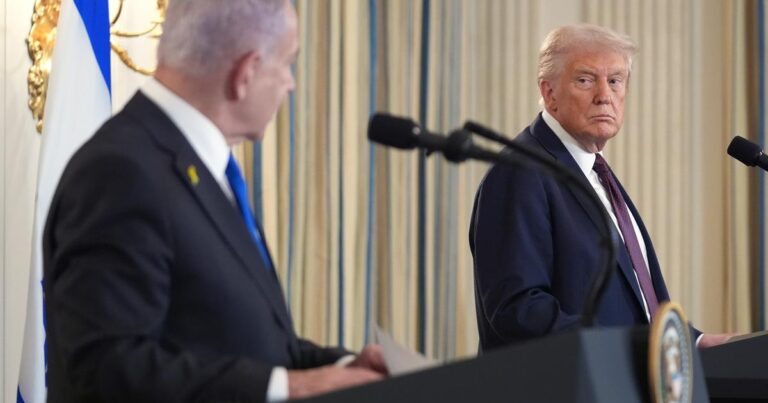 Donald Trump respalda la reelección de Benjamin Netanyahu tras meses de silencio político