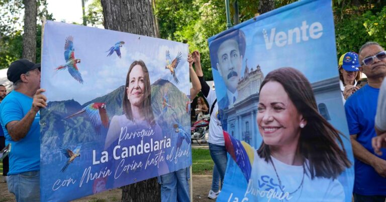 María Corina Machado regresa a Venezuela tras diez meses de exilio