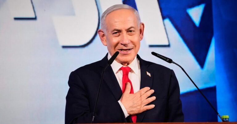 Netanyahu encabeza escrutinio israelí con cincuenta y seis escaños