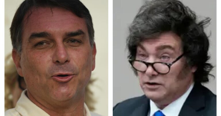 Flávio Bolsonaro evade a la justicia brasileña hacia Miami con respaldo de Milei y Trump