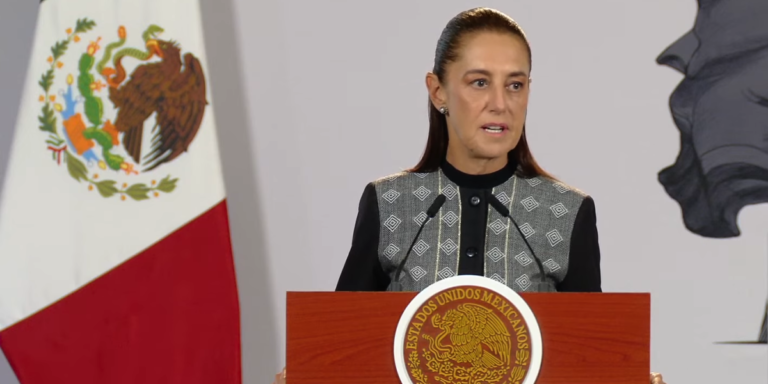 Sheinbaum descarta desabasto de gasolina y admite fallas en red eléctrica