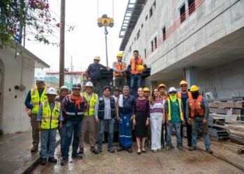 CHETUMAL: Supervisa Sheinbaum avance de nuevos hospitales