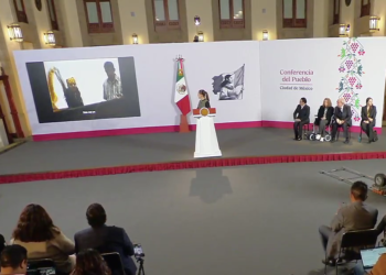 Rinden homenaje a Cuauhtémoc Cárdenas Solórzano en la «Mañanera»