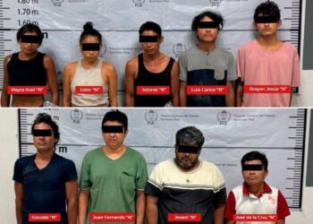 Capturan a 9 integrantes de grupo criminal en Playa del Carmen