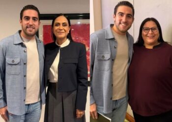 Se reúne “Gino” Segura con Ariadna Montiel y Citlalli Hernández