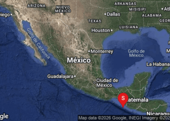 SISMO EN CHIAPAS: Sacude costas temblor de magnitud 5.1; descartan tsunami