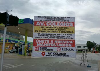 SOCAVONES Y ACCIDENTES: Protestarán vecinos de Avenida Colegios por obras